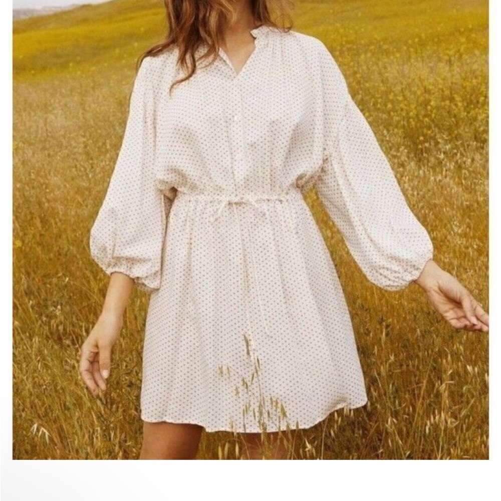 Christy Dawn Cream Mini Dress - Picture 7 of 14